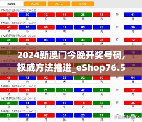2024新澳门今晚开奖号码,权威方法推进_eShop76.563-2