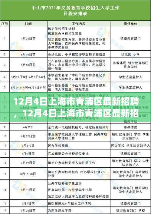 12月4日上海市青浦区最新招聘现象深度解读,从需求侧洞察职场新动向